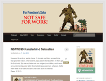 Tablet Screenshot of not-safe-for-work.de